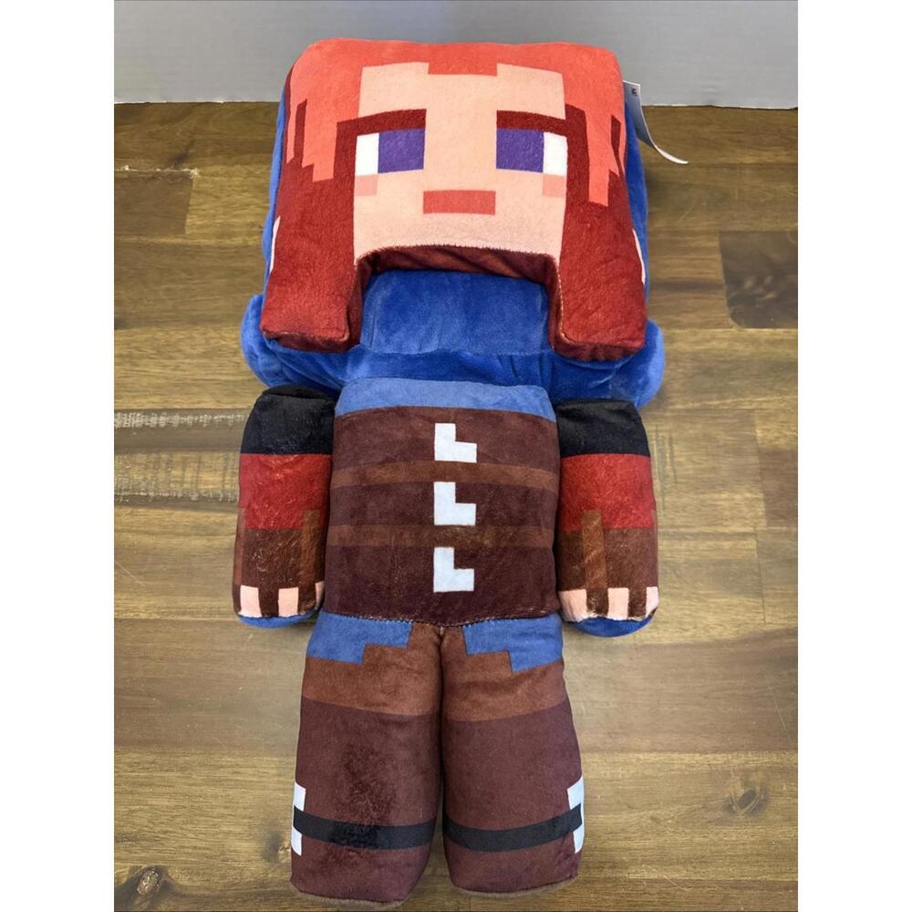 NWT Minecraft Legends Ranger 18" Pillow Buddy Basic Plush Character Soft Doll